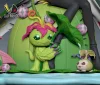 MH Scale Solid Colour Lilimon & Palmon & Tanemon & Yuramon & Egg - Digimon Resin Statue - LD Studio