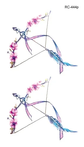 52 Kinds Watercolor Flora Lavender Waterproof Fake Tattoos Temporary Women Arm Chest Ankle Stickers Floral Body Art Tatto Flower