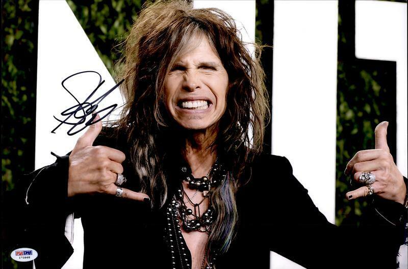 Steven Tyler Aerosmith Authentic signed 10x15 Photo Poster painting W/ PSA Certificate 2616P19