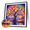 (US Local)Colorful Tree-Full Round Diamond Painting