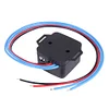 Vehicle Start Press Button Push Switch Ignition Starter Blue Light