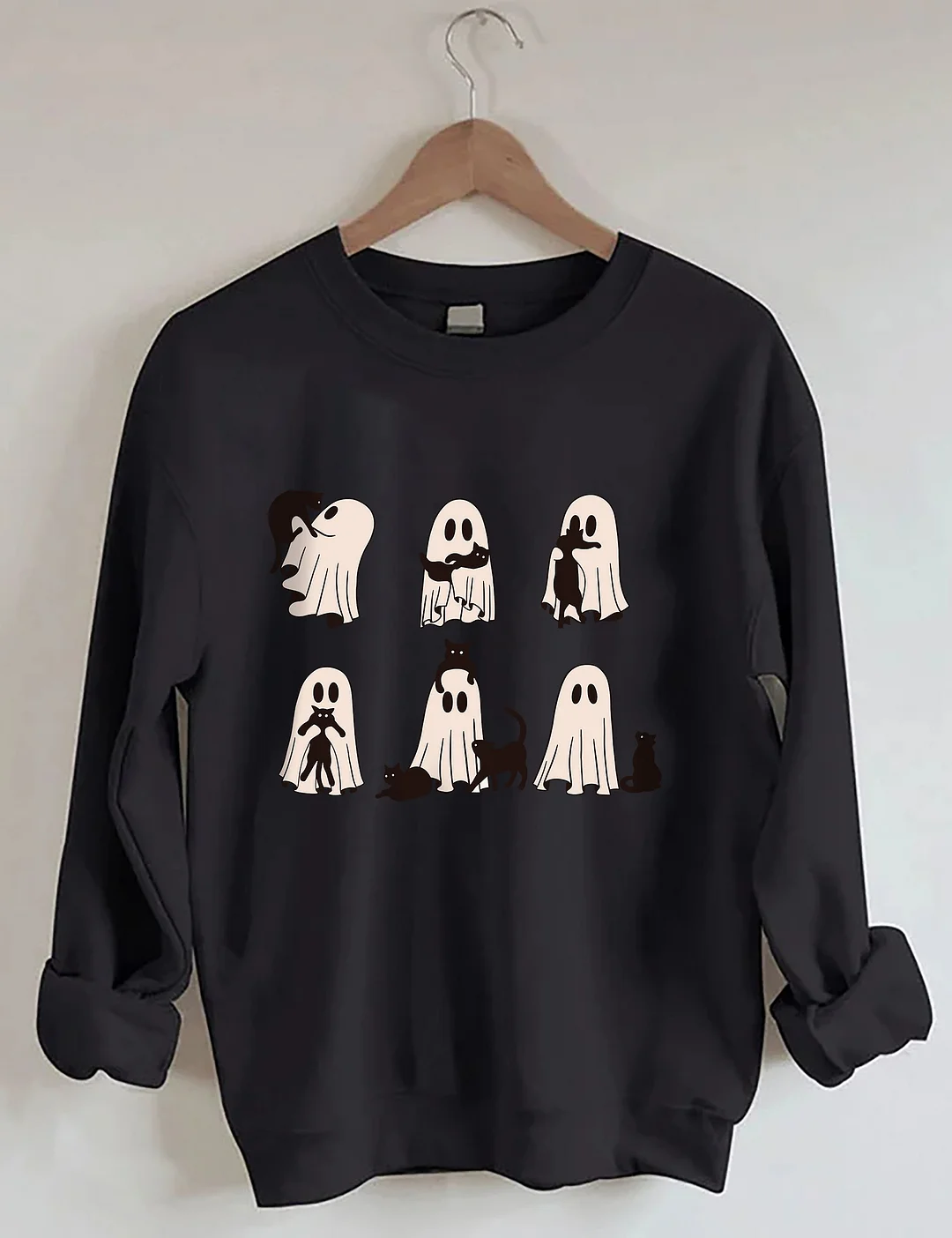 Ghost Cat Sweatshirt