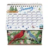 DIY Diamond Painting Special Shape Desktop Cabin Calendar Organizer Box Kit(Birds)