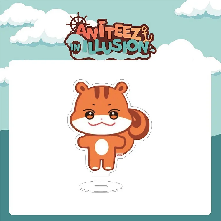 ATEEZ Aniteez In Illusion Printed Acrylic Stand officialateezshop