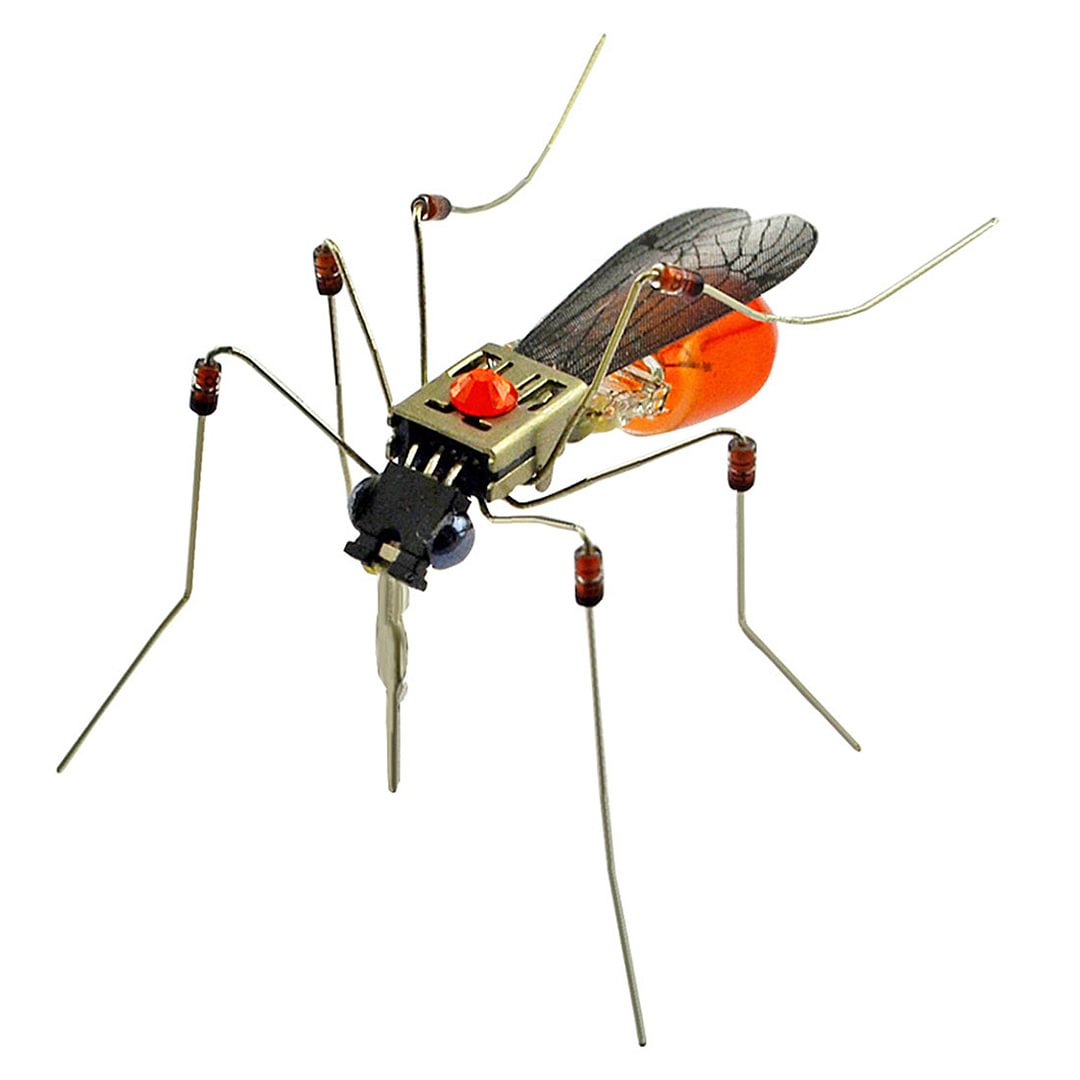 DIY Mini Sound-Controlled Electronic Mosquito Model Kits Night Light - Random Color,okpuzzle,3dpuzzle,puzzle shop,puzzle store