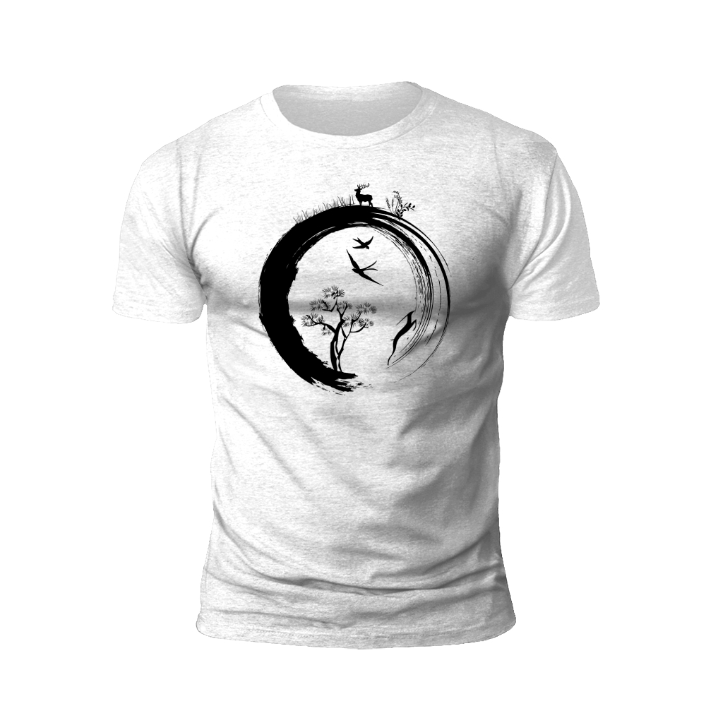 Yin Yang Harmony: Nature's Balance T-Shirt