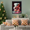 5D DIY Full Square Drill Diamond Painting Heart Bear Letter R Home Decor 35x45cm