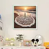 Beach Girl - 18CT Counted Cross Stitch - 45*45cm