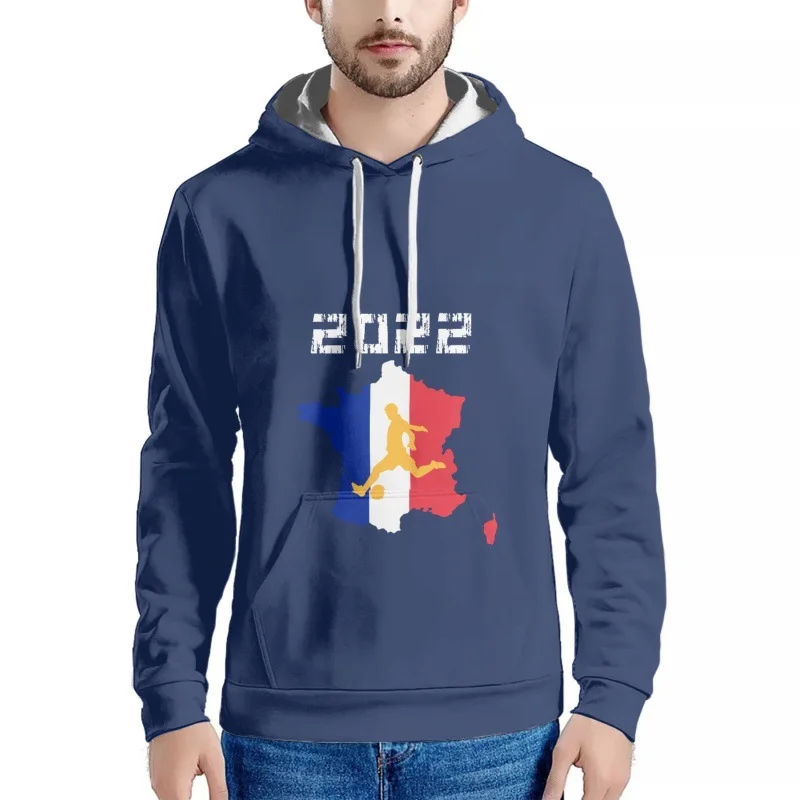 France 2022 Qatar World Cup Men's Sport Sweatshirts Hoodies-VESSFUL