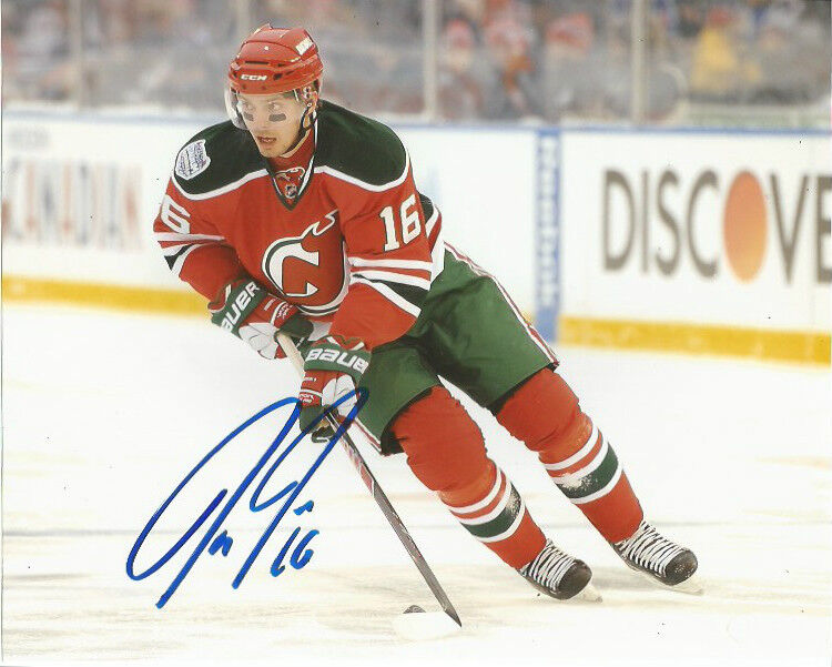 New Jersey Devils Jacob Josefson Signed Autographed 8x10 NHL Photo Poster painting COA C