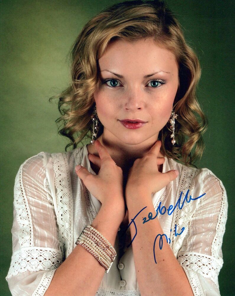 Izabella Miko glamour shot autographed Photo Poster painting signed 8x10 #5