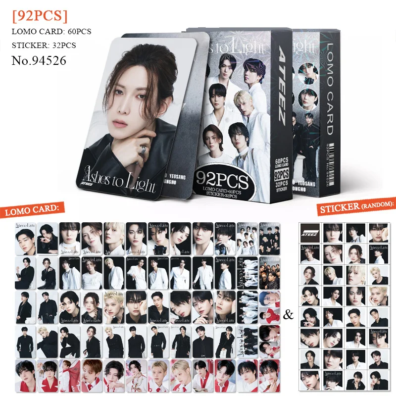 Ateez Ashes to Light 55 PCS Cards