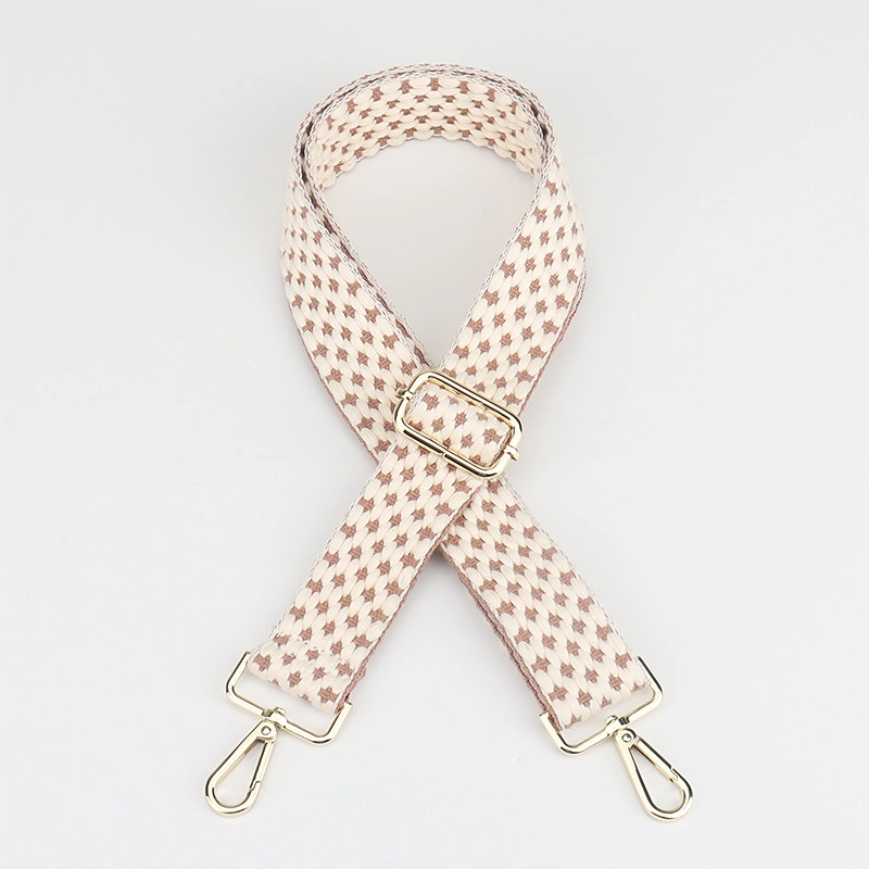 Adjustable Solid Color Wide Shoulder Strap Bag Strap Accessories Bag Strap Canvas Crossbody Strap Backpack Strap Replacement Women