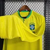 2022 Long Sleeve Brazil Home Football Shirt 1:1 Thai Quality