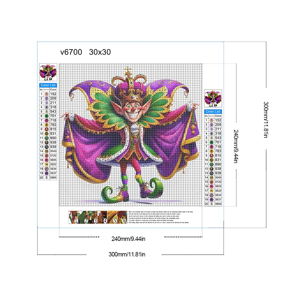 Diamond Painting - Full Round Drill - St.Patrick's Day(Canvas|30*30cm)