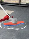 Polyester Cleaning Brush High-Efficiency Universal Garden Weeding Brush Wear-Resistant for Deck Garden Yard Floor Patio Farm Tile Grout
