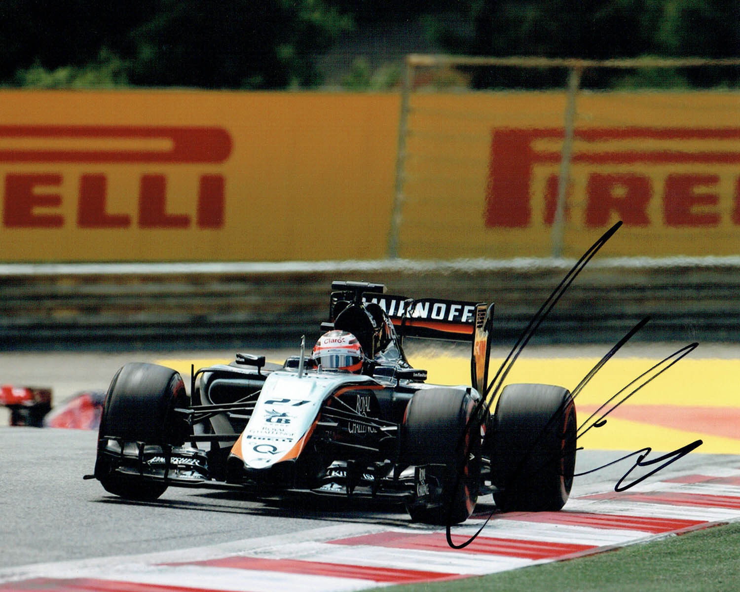 Nico HULKENBERG SIGNED Autograph Force India F1 10x8 Photo Poster painting AFTAL COA