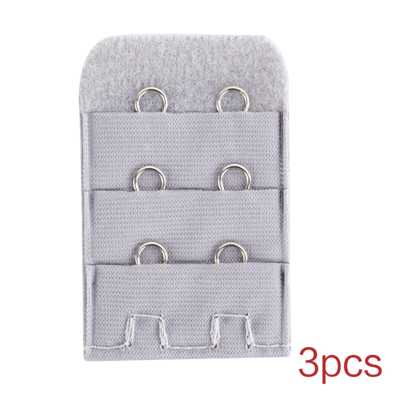 Alccn 3/5pcs Bra Extender Strap Extension 3 Hooks 2 Rows Women Intimates Lengthened Bra Hook Extenders Womens Accessoires 2/3/4Buckles