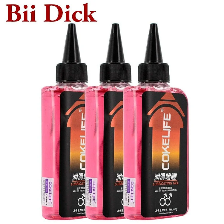 Pornhint 160G COKELIFE Anal Sex Oil Silicone Anal Analgesic Warming Lubricant for Sex Gel for Sex Water Base Hot LubeAnti Silicone Pain