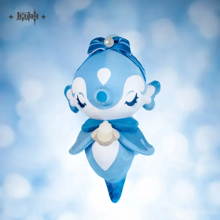 Sea Series Bubbly Seahorse Plush Doll [Original Genshin Official Merchandise]