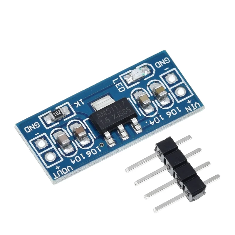 AMS1117 1.2V 1.5V 1.8V 2.5V 3.3V 5V power supply module AMS1117-5.0V