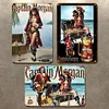 3PCS capitaine bi&egrave;re - Panneaux en &eacute;tain m&eacute;tallique(20*30cm/30*40cm) - Bi&egrave;re