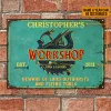Carpenter Flying Tools Custom Classic Metal Signs