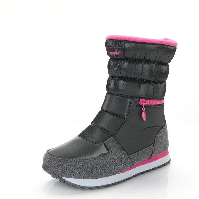 Letclo™ Winter Fashion Plush Snow Boots letclo Letclo
