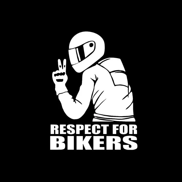 RESPECT FOR BIKERS Sticker