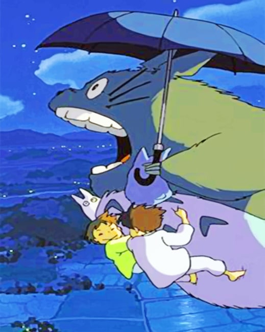 

My Neighbor Totoro – Paint By Numbers - 40*50CM, 501 Original