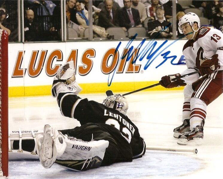 Dallas Stars Kari Lehtonen Autographed Signed 8x10 Photo Poster painting COA TWO