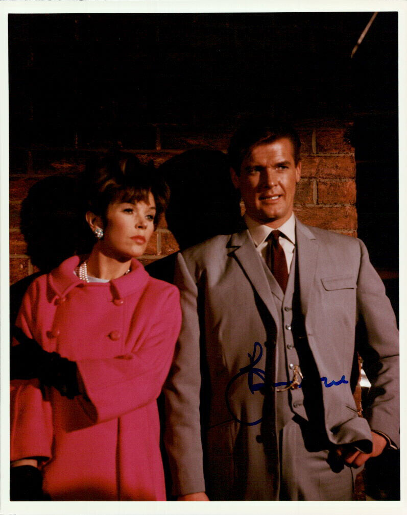 Roger Moore signed authentic 8x10 Photo Poster painting COA