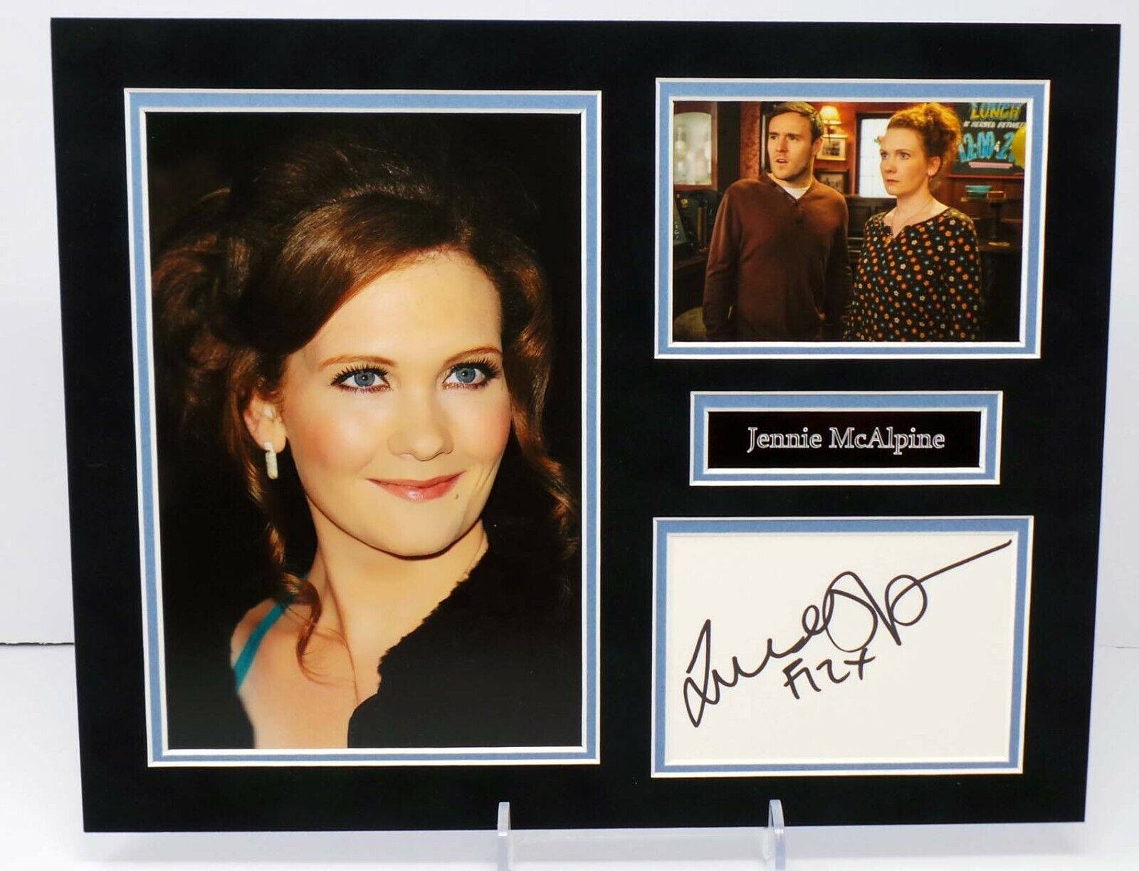 Jennie McALPINE Fiz Coronation Street Signed Mounted Photo Poster painting Display AFTAL RD COA