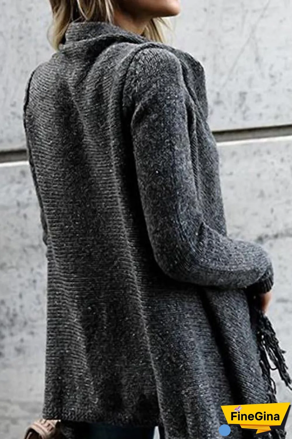 Tassel Long Cardigan