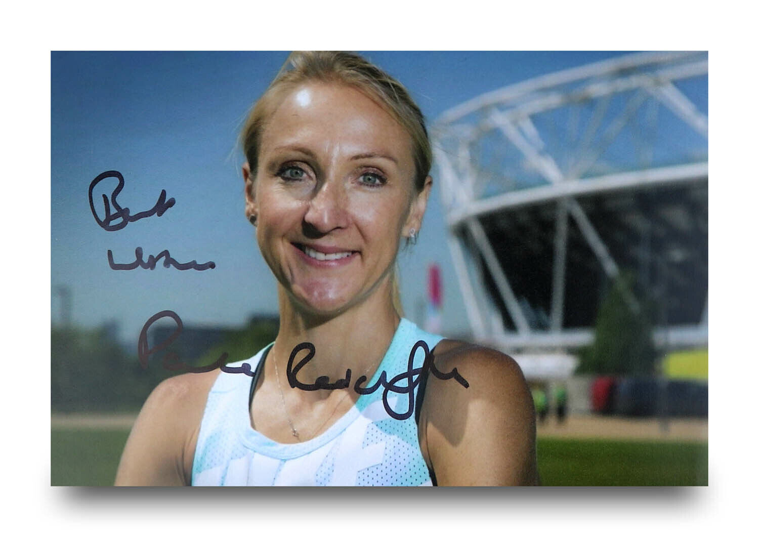 Paula Radcliffe Signed 6x4 Photo Poster painting Marathon Runner Autograph Memorabilia + COA