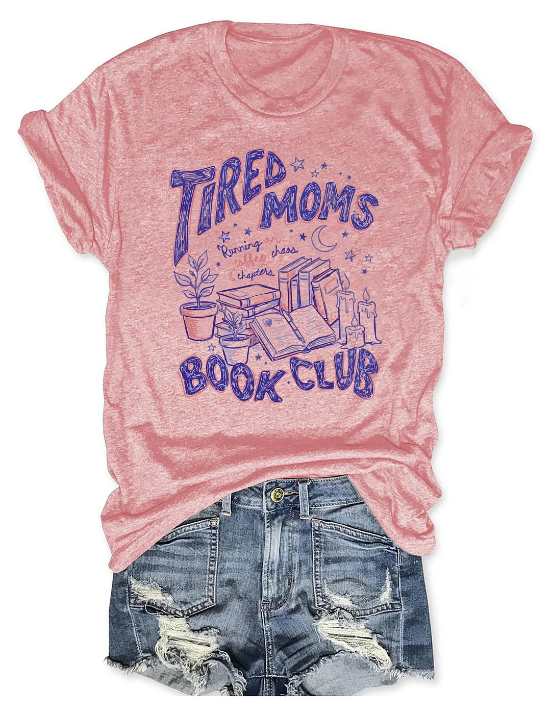 Tired Moms Book Club T-shirt