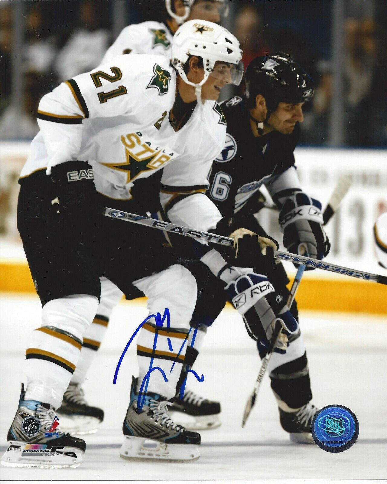 Loui Eriksson Autographed 8x10 Dallas StarsB292