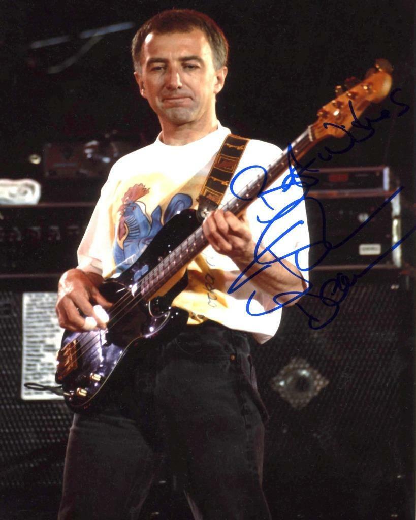 John Deacon SIGNED AUTOGRAPHED 10 X 8