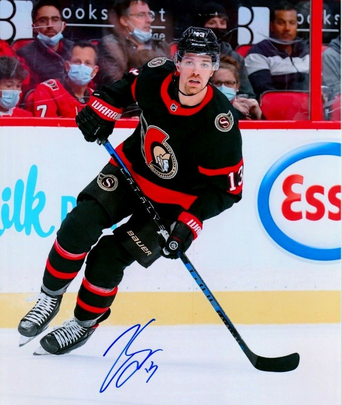 ZACH SANFORD autographed SIGNED OTTAWA SENATORS 8X10 Photo Poster painting