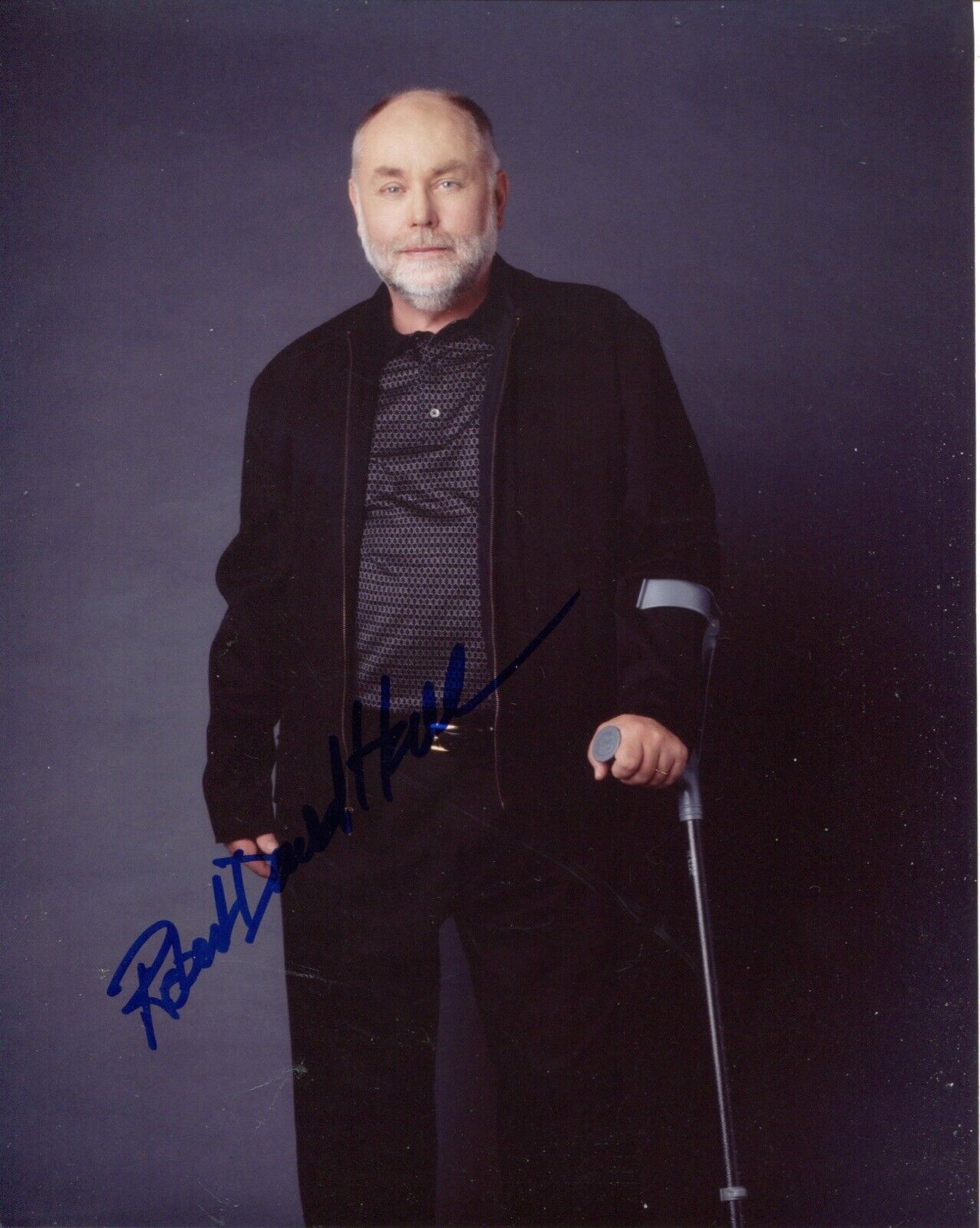 Actor Robert David Hall signed CSI Vegas 8x10 Photo Poster painting