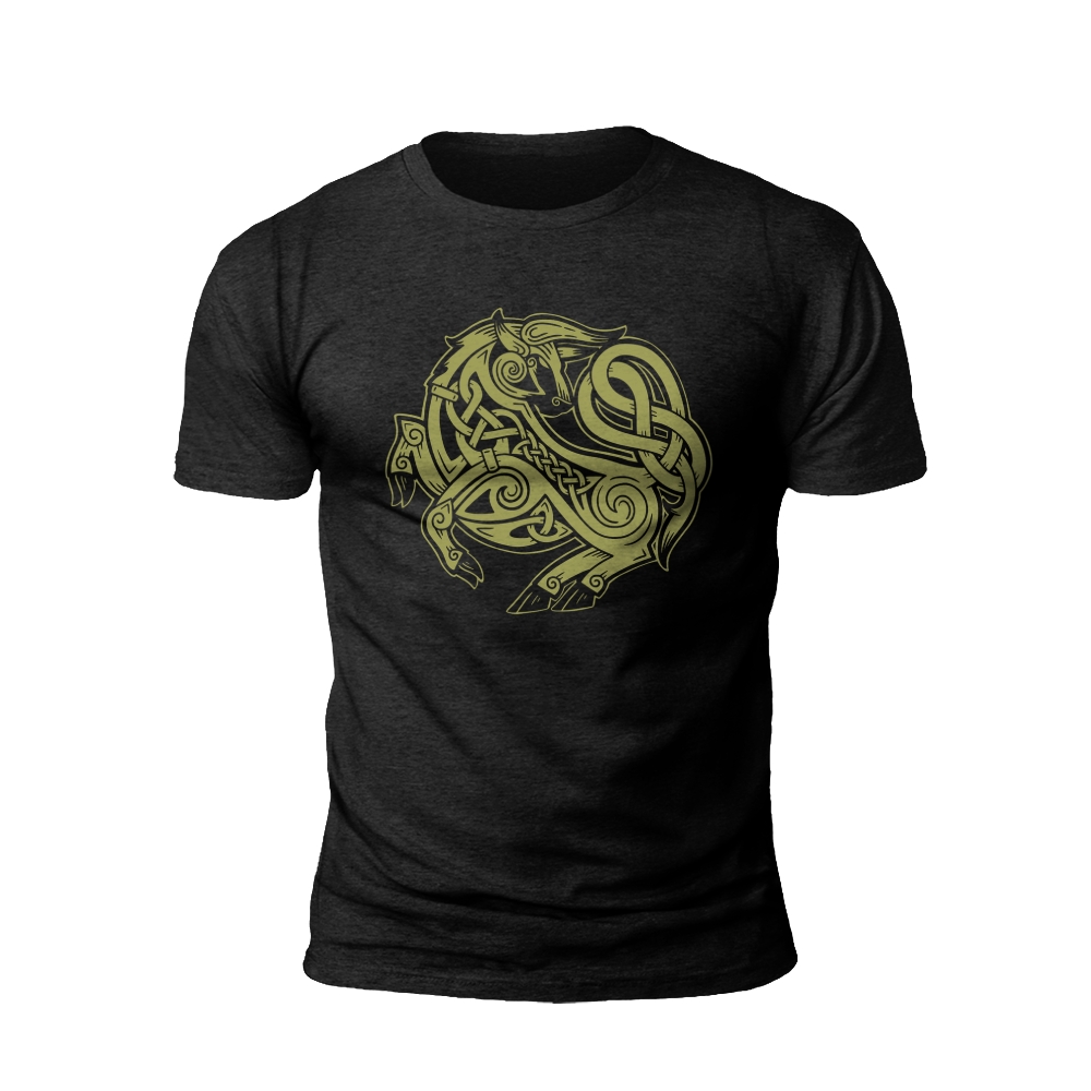 Norse Legend: Entwined Dragon T-Shirt
