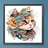 Diamond Painting -DIY Round Drill Cat