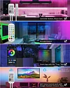 Bluetooth Symphony Neon Light Strip RGB Horse Racing Waterproof Light Strip DIY Graffiti Smart Light Strip