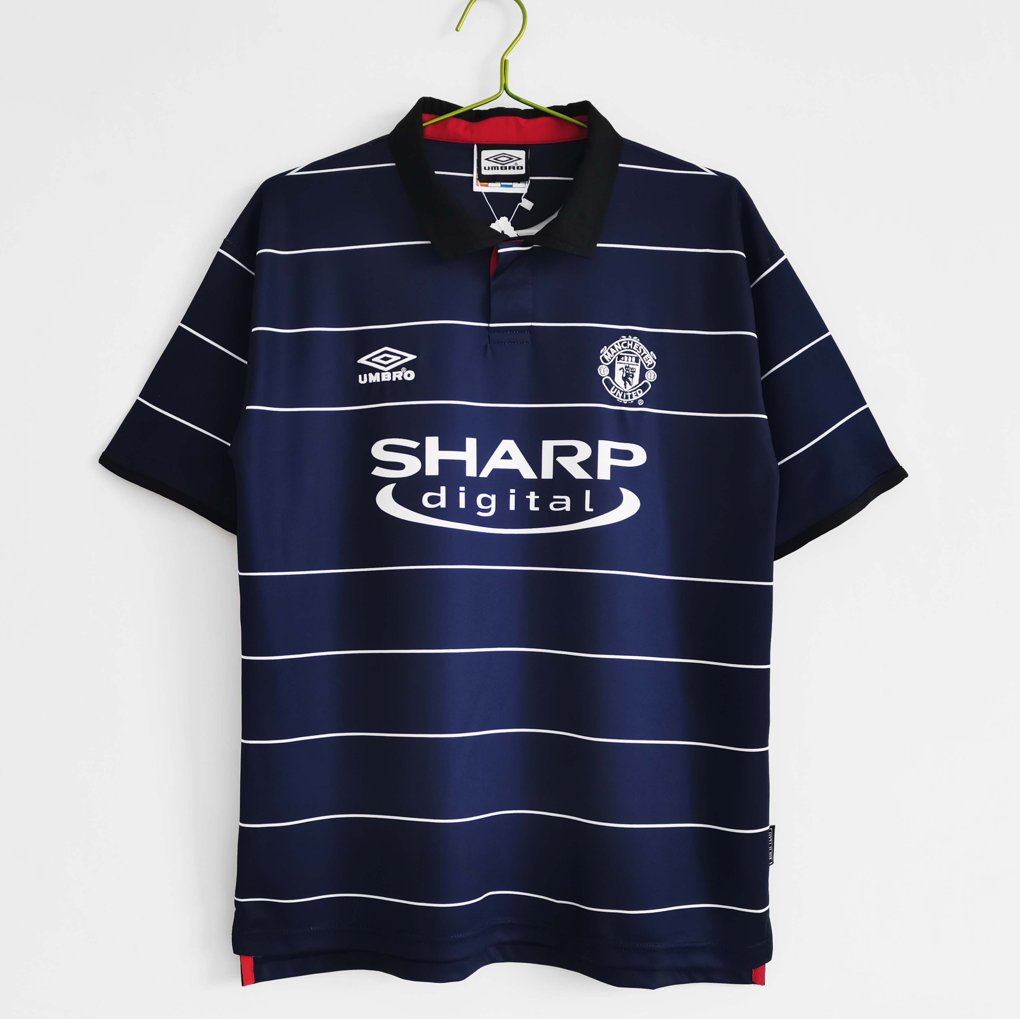 1999-2000 Retro Manchester United Away Football Shirt 1:1 Thai Quality