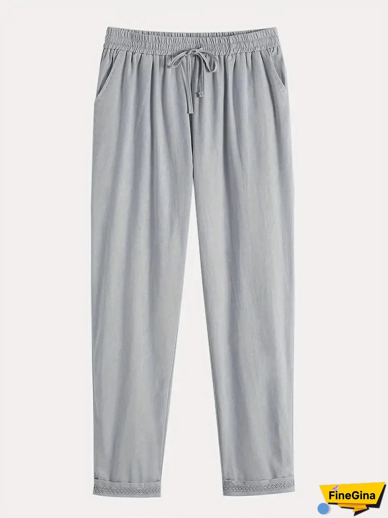 Bohemian Style Linen Pants