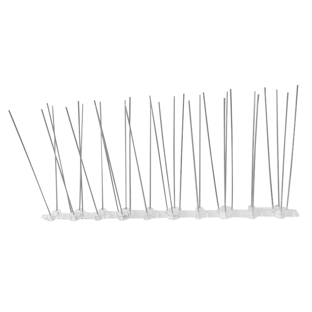 

Stainless Steel Bird Repeller Bird Spikes Eco-friendly Roof Birds Fence, 501 Original