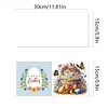 6Pcs Diamond Painting Cake Diamond Painting Greeting Card for Adults Beginners