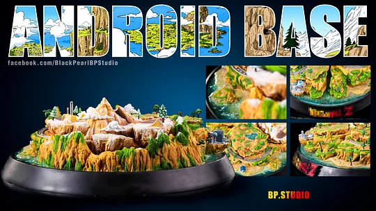 BP Studio - Dragon Ball DBZ Androids Saga Combination Base 1/6 Statue(GK)-