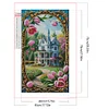 (45*75cm)Garden House - Full Square Drill Diamond Painting