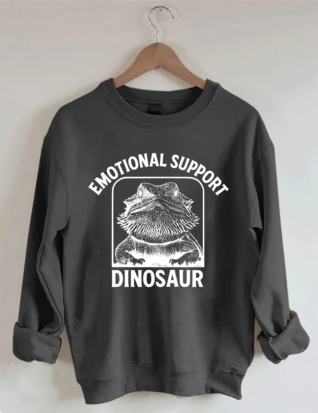 Emotional Support Dinosaur Sweatshirt